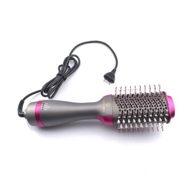 Portable Multifunctional Best 360 Degree Titanium Rotating 3 In 1 One Step Hair Dryer and Volumizer Hot Air Brush